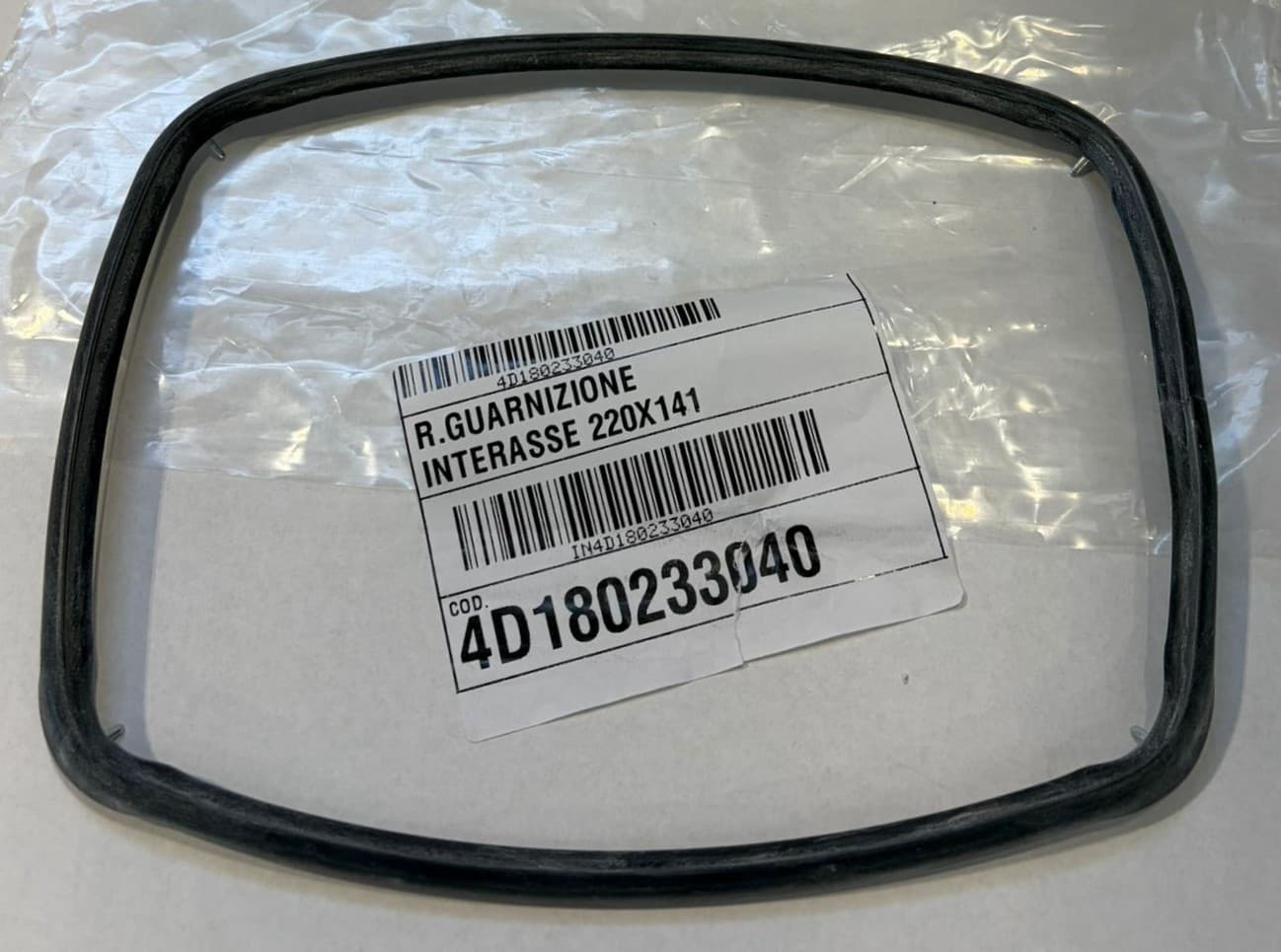 Junta para tanque de pellet (220x141 mm) Original Cadel
