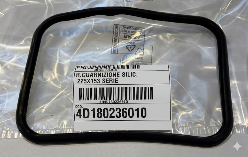 Junta para tanque de pellet (225x153 mm) Original Cadel
